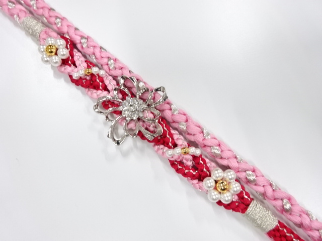 JAPANESE KIMONO / HAND-TIED OBIJIME CORD FOR FURIOSDE 